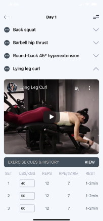 Videos Demos For Every Exercise
